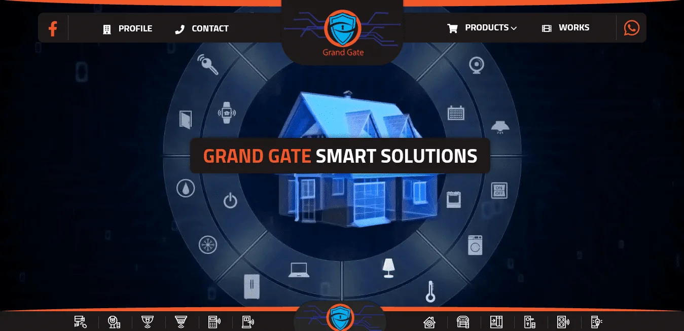 تصميم موقع شركة انظمة امنية Security Systems 🚨 تصميم موقع شركة كاميرات مراقبة Security Cameras 📷