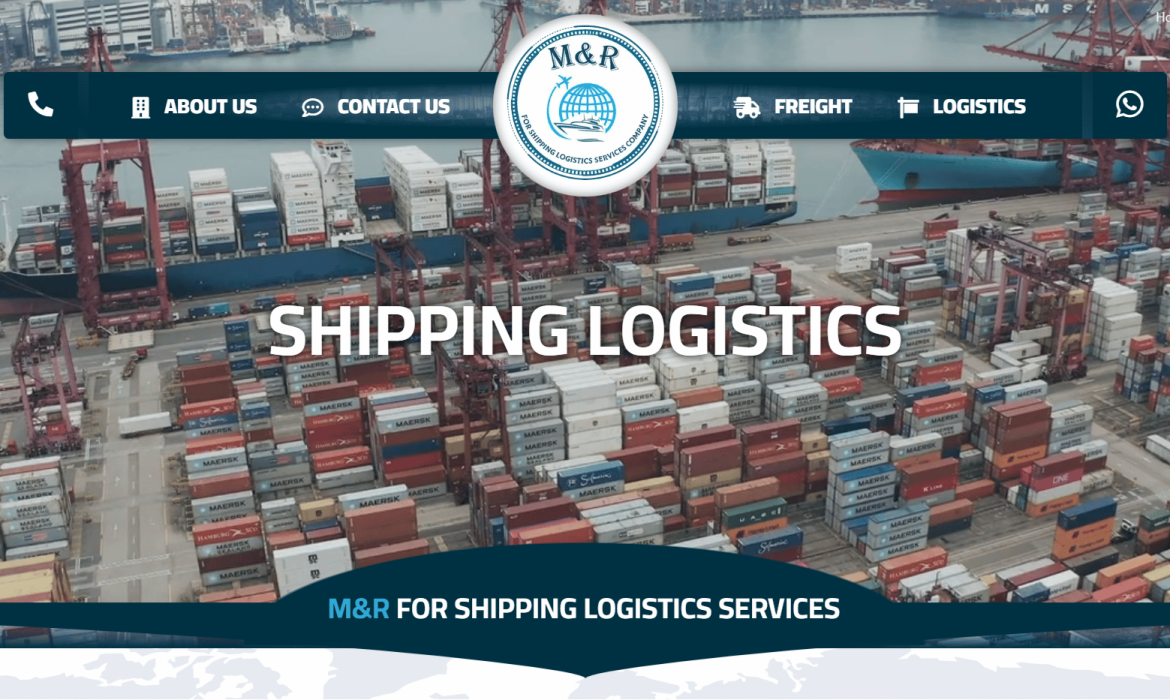Shipping freight website design ⛵️ Milaha Cargo website design ⚓️ Logistics website design for logistics services