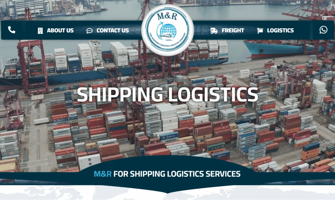 Shipping freight website design ⛵️ Milaha Cargo website design ⚓️ Logistics website design for logistics services