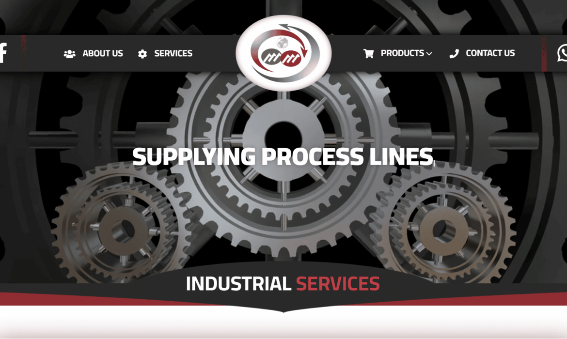 Website design for production lines ⚙️ Production lines / Process lines Web Design