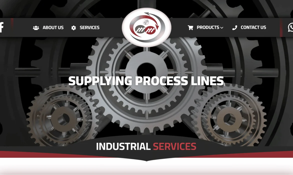 Website design for production lines ⚙️ Production lines / Process lines Web Design