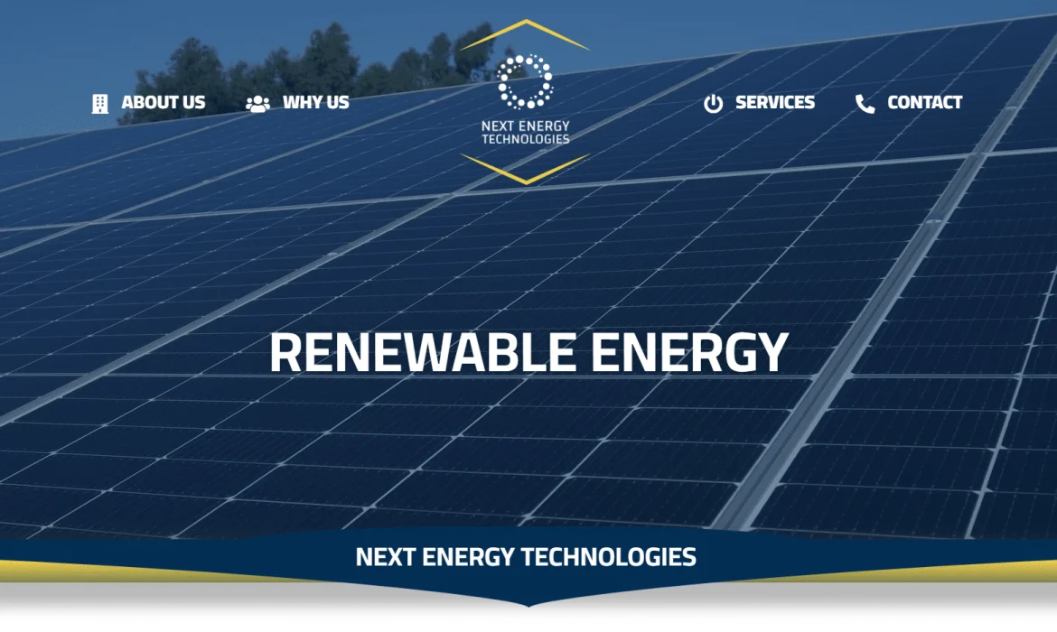 Renewable energy website design ⚡️ Solar energy website design Oil website design ⛽️ Website design in Saudi Arabia