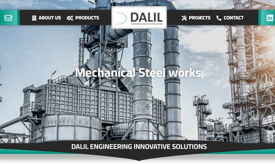 Engineering website design 👷 Steel website design 🔩 Water treatment website design 💧