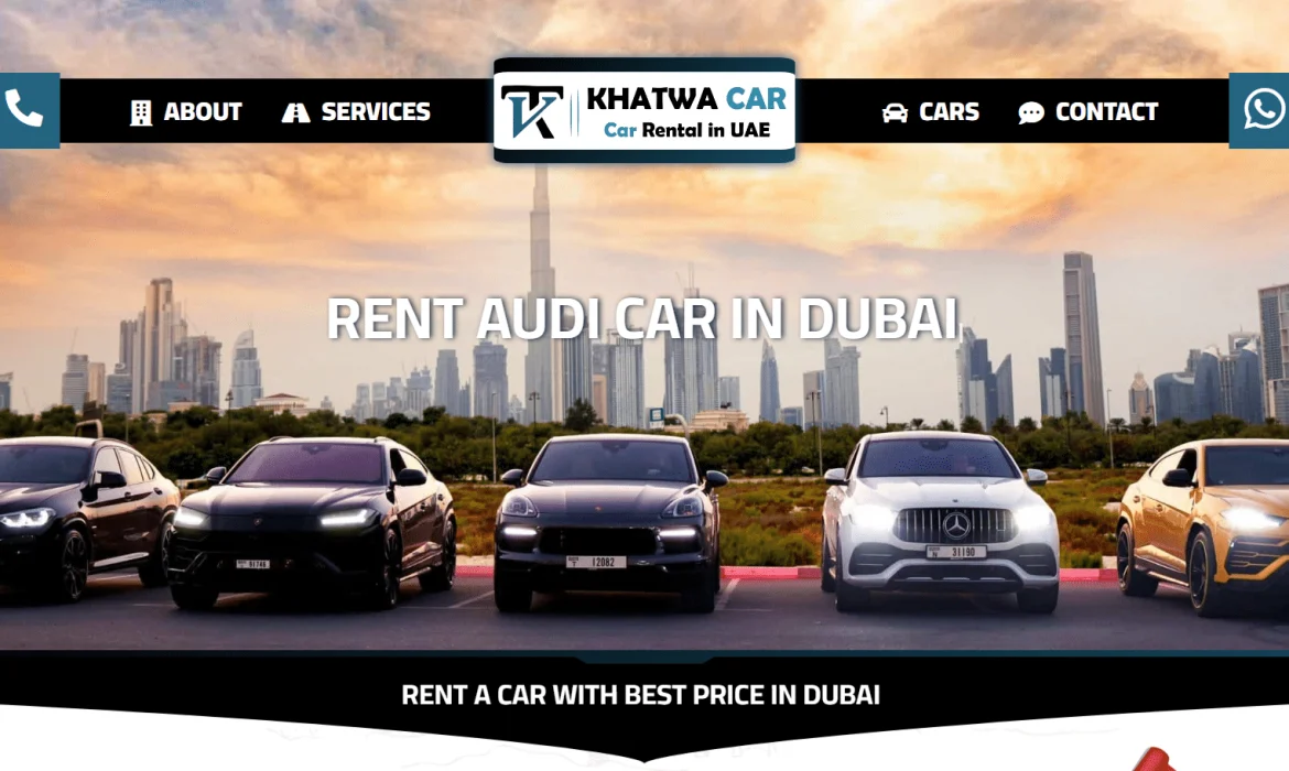 Cars website design 🚘 Cars Rental website design 🚖 Limousine website design 🇦🇪 United Arab Emirates