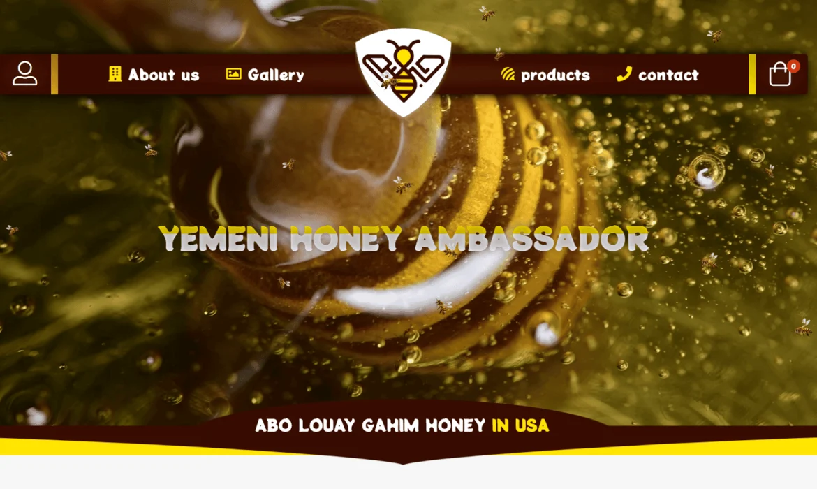 Honey Web Design in USA 🐝 Premium Bee Honey Website Design in New York, USA 🍯