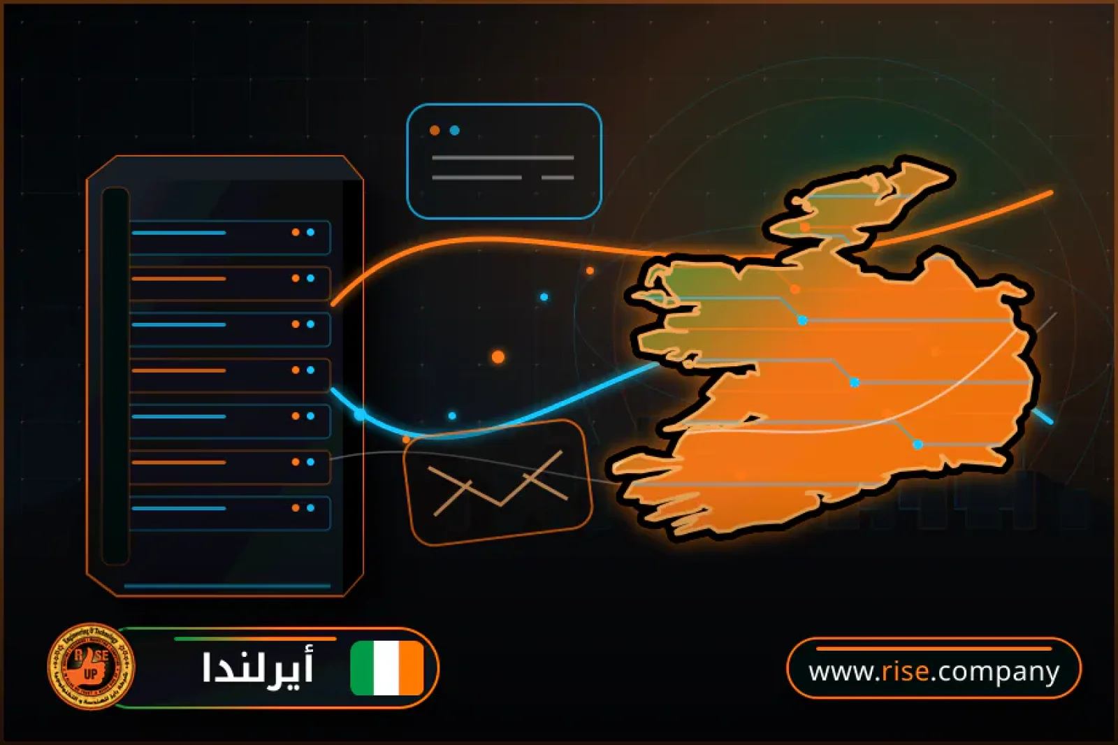 Business email, web hosting and website design in Ireland