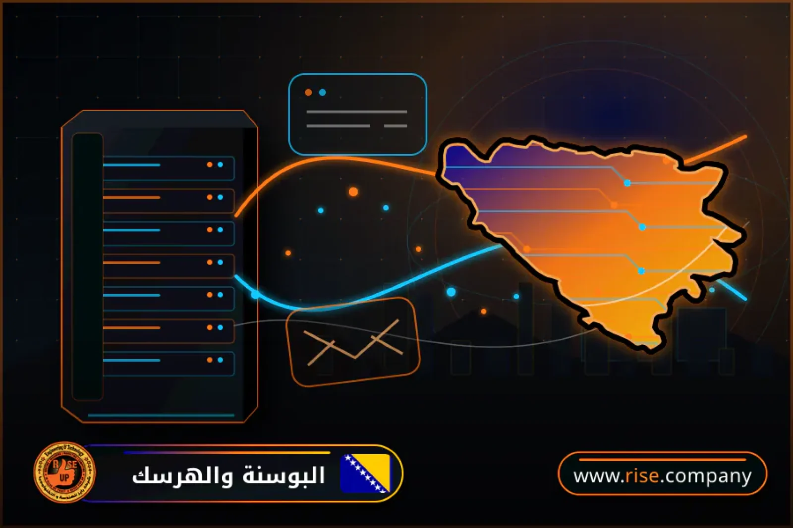 Business email, web hosting and website design in Bosnia and Herzegovina