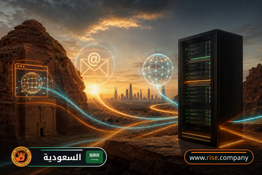 Business email, web hosting and website design in Saudi Arabia