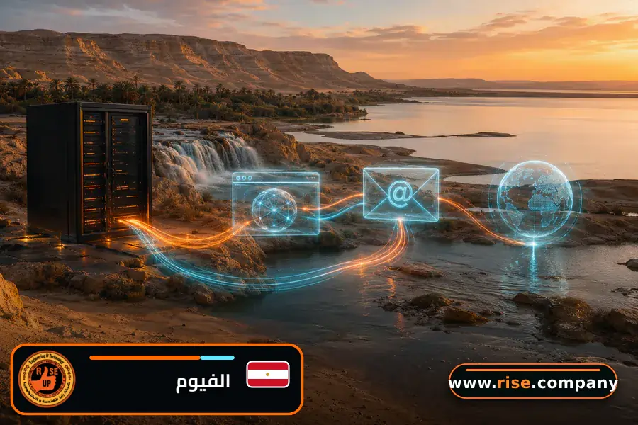 Business email, web hosting and website design in Faiyum Governorate