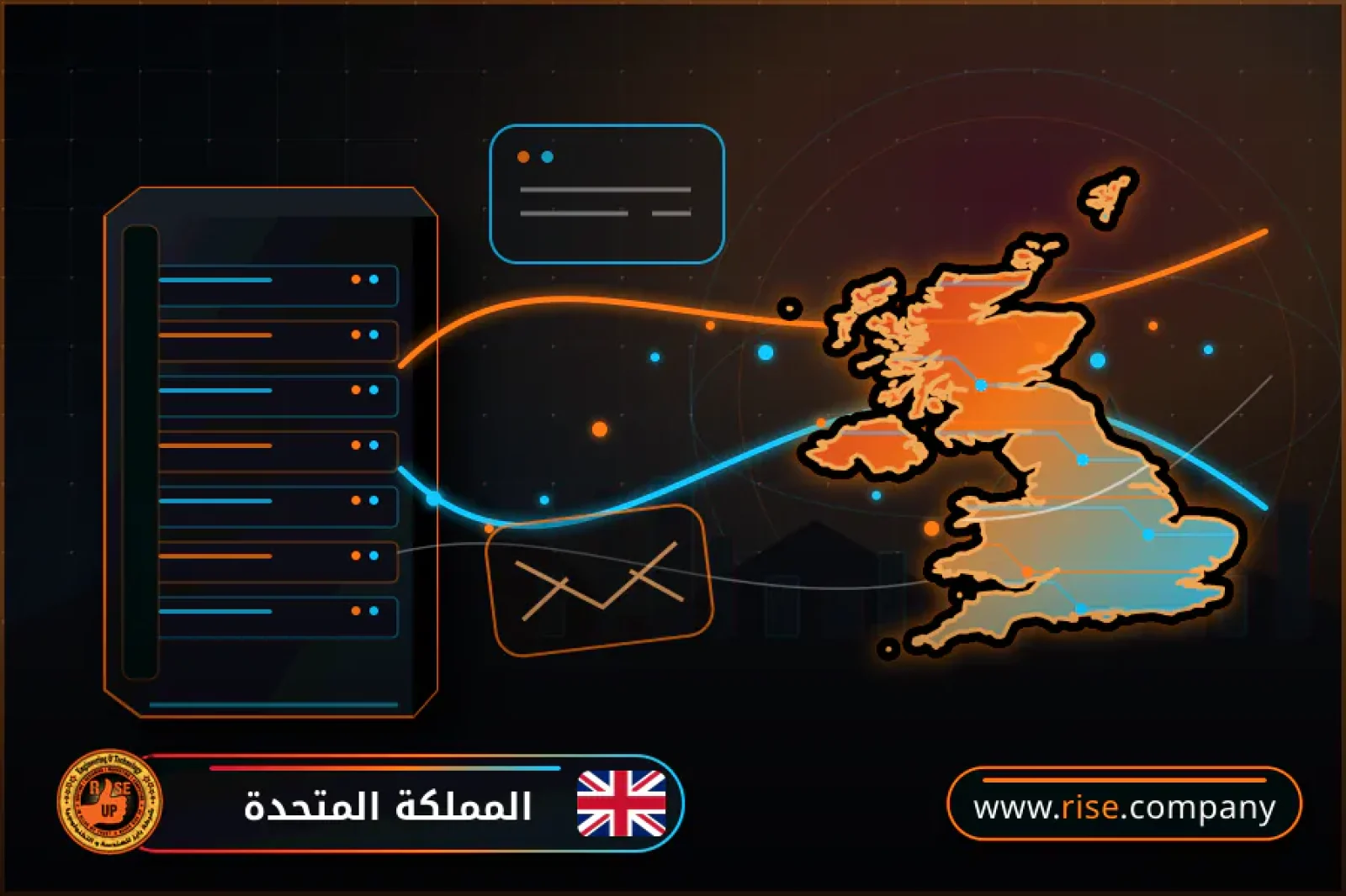 Business email, web hosting and website design in the United Kingdom