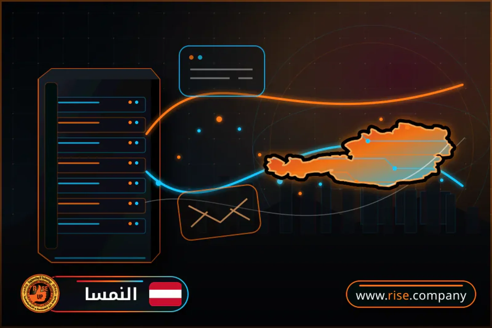 Business email, web hosting and website design in Austria