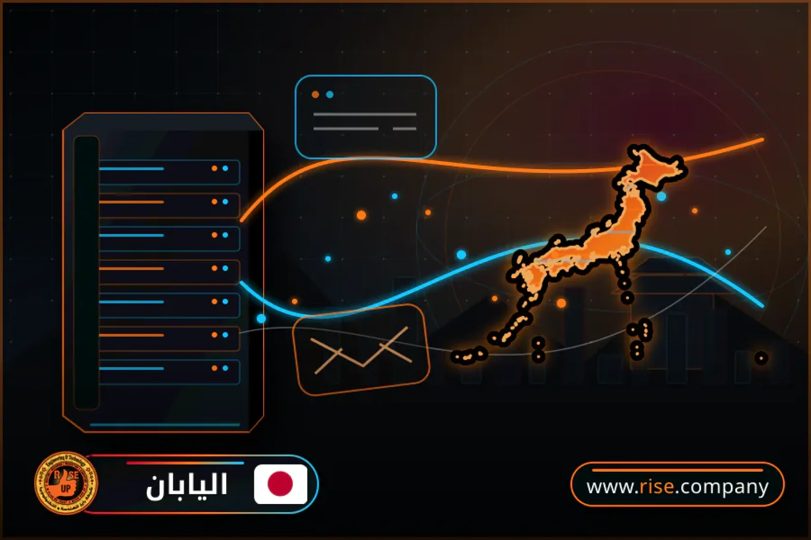 Business email, web hosting and website design in Japan