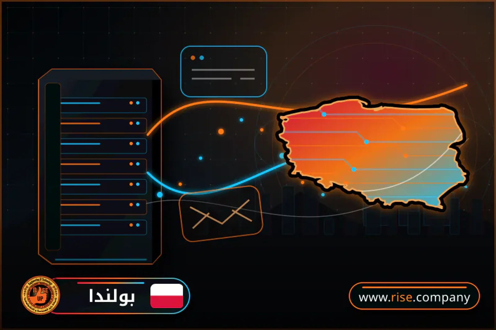 Business email, web hosting and website design in Poland