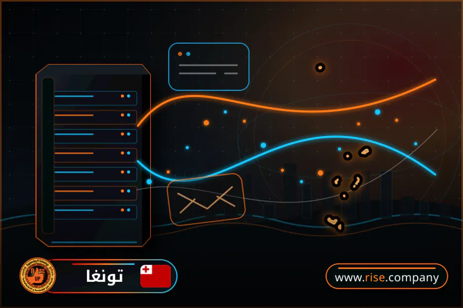 Business email, web hosting and website design in Tonga