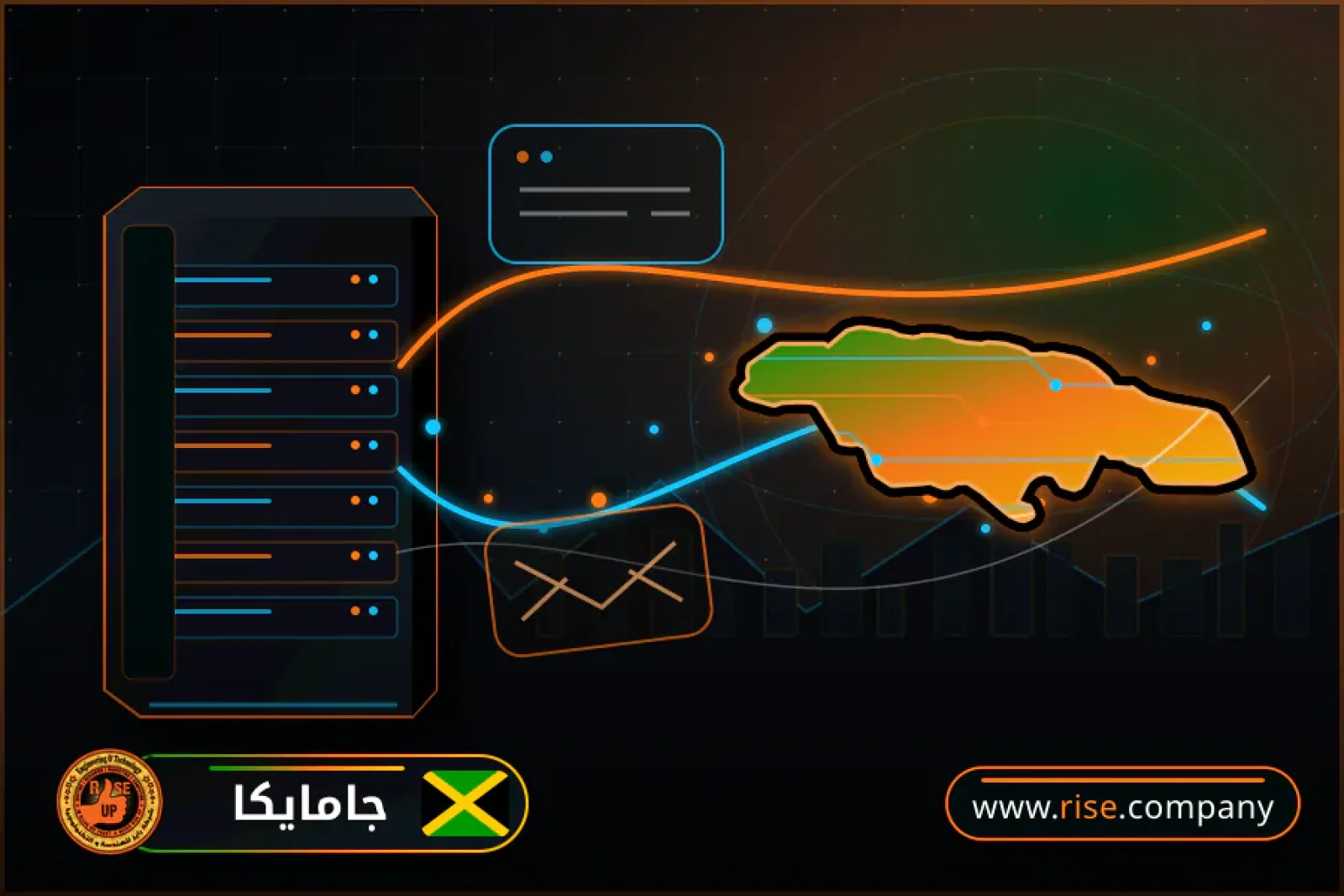 Business email, web hosting and website design in Jamaica
