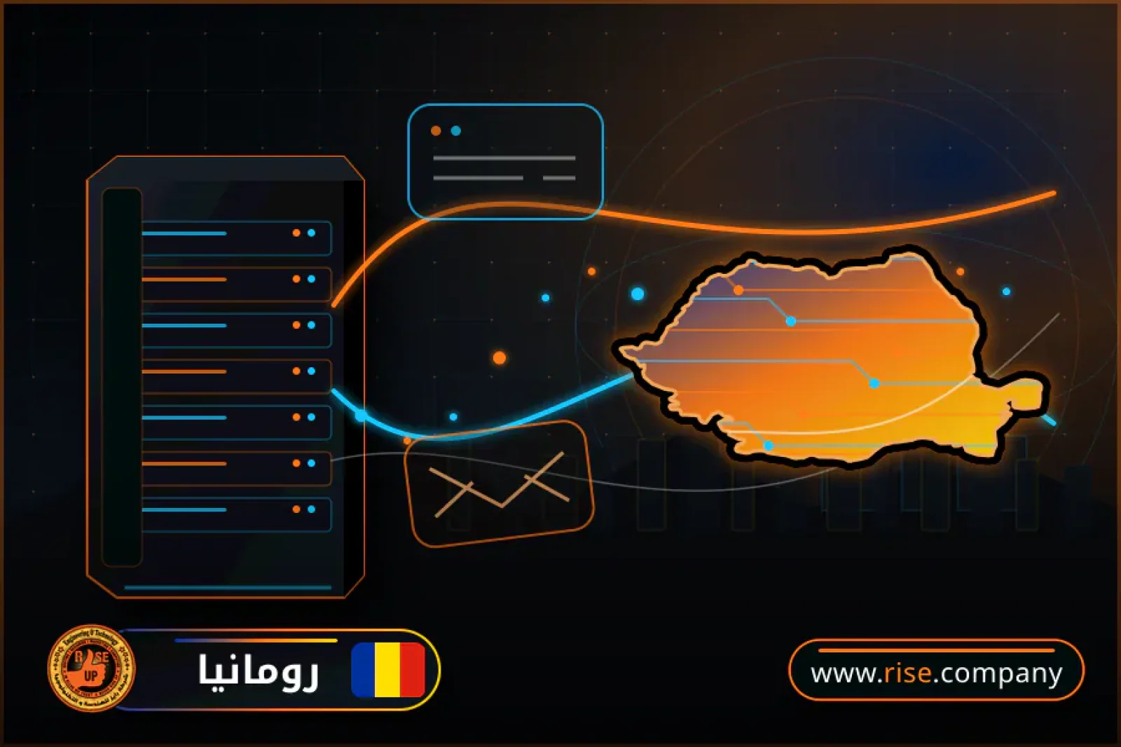 Business email, web hosting and website design in Romania