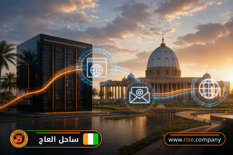 Business email, web hosting and website design in Ivory Coast