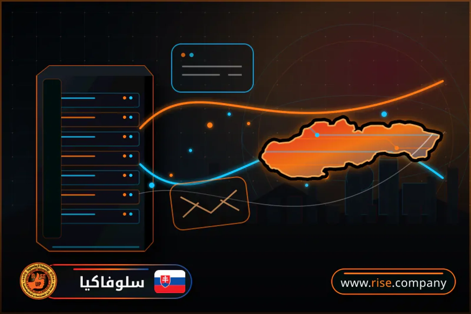 Business email, web hosting and website design in Slovakia