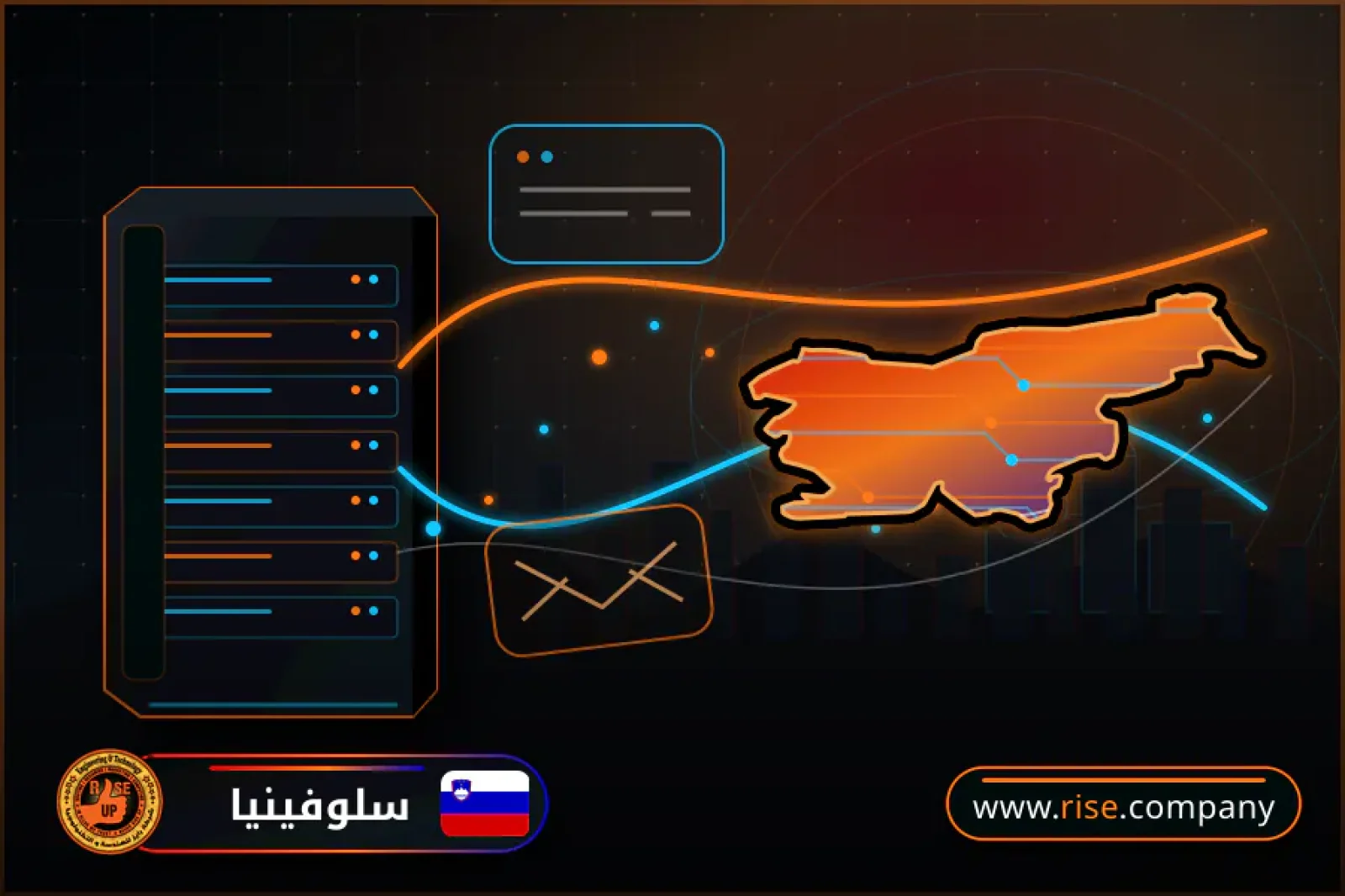 Business email, web hosting and website design in Slovenia