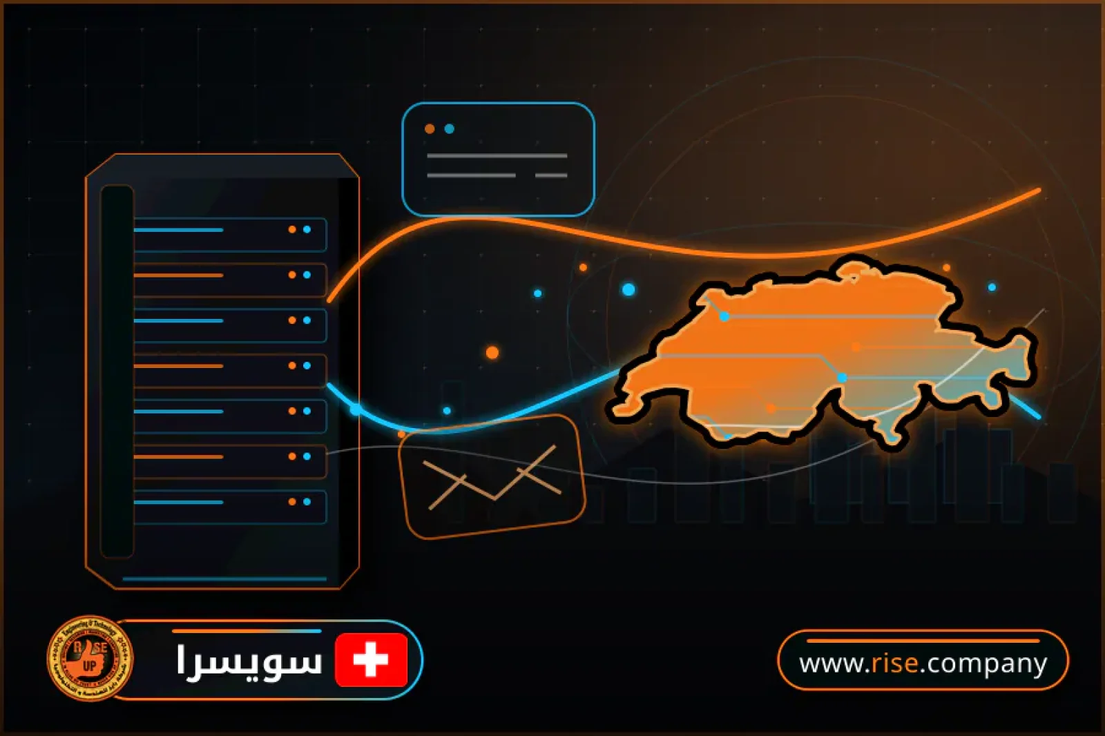 Business email, web hosting and website design in Switzerland