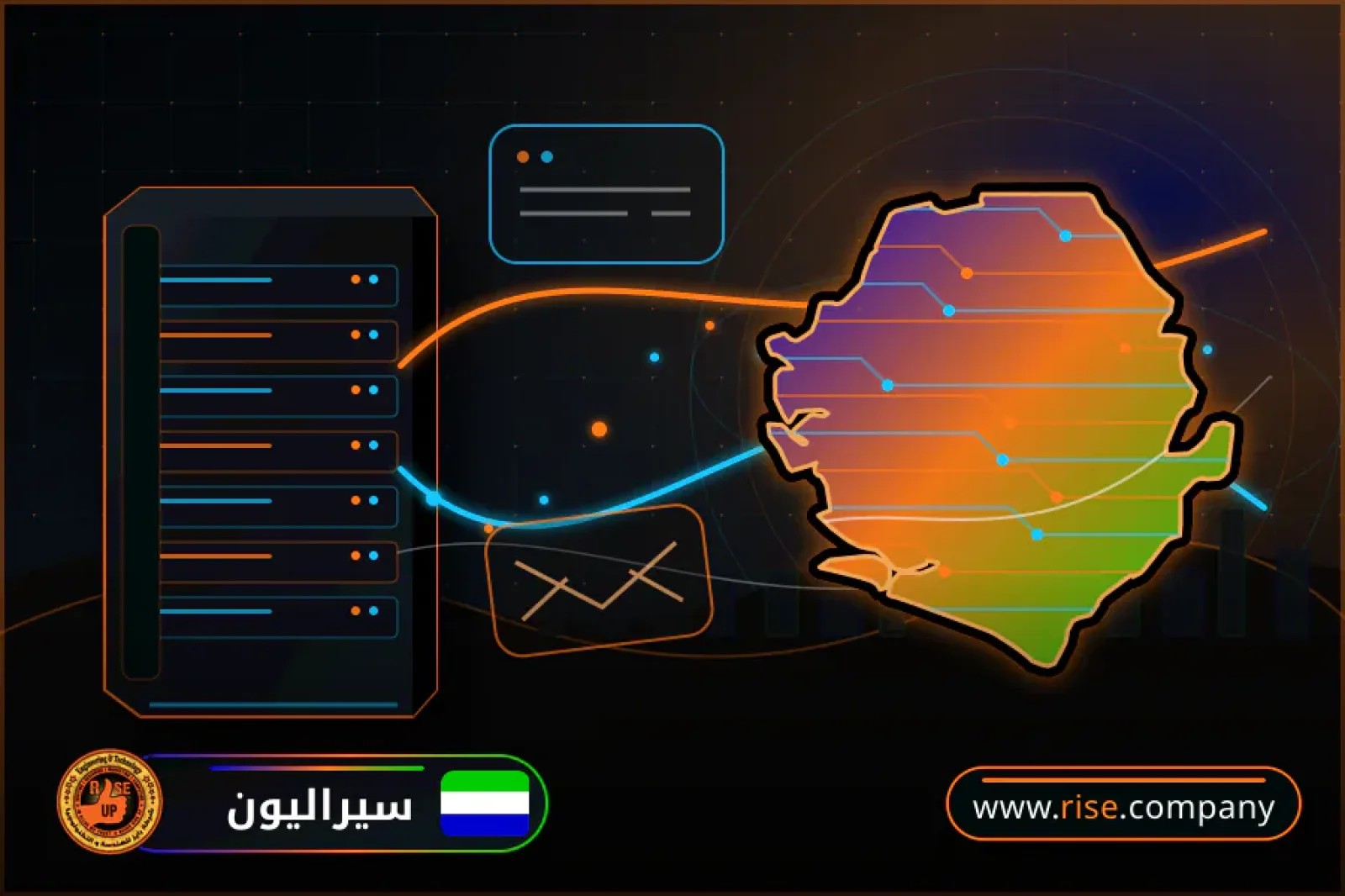 Business email, web hosting and website design in Sierra Leone