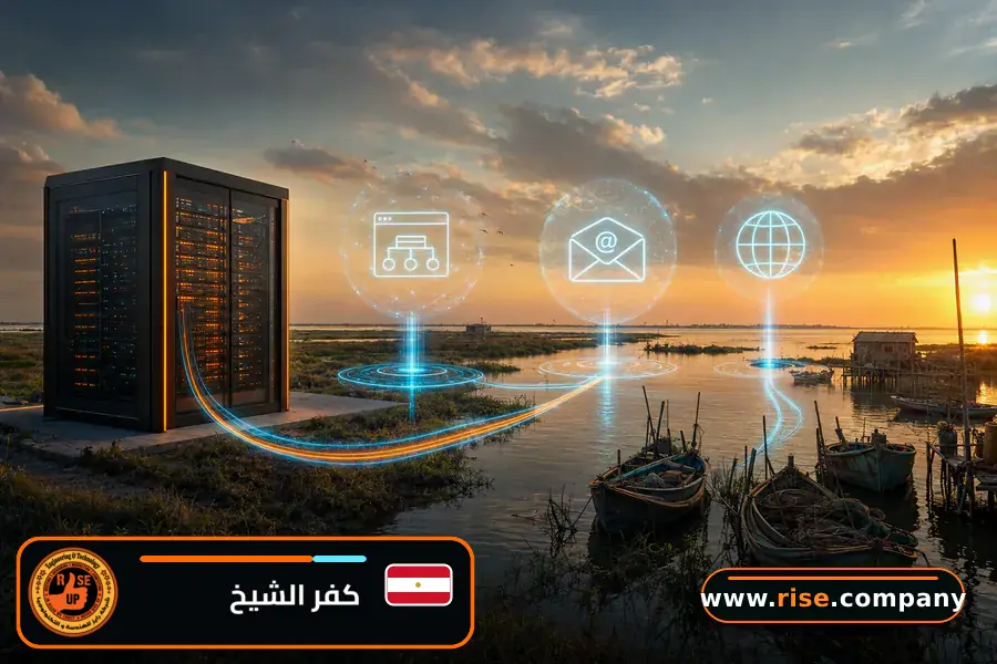 Business email, web hosting and website design in Kafr El Sheikh Governorate