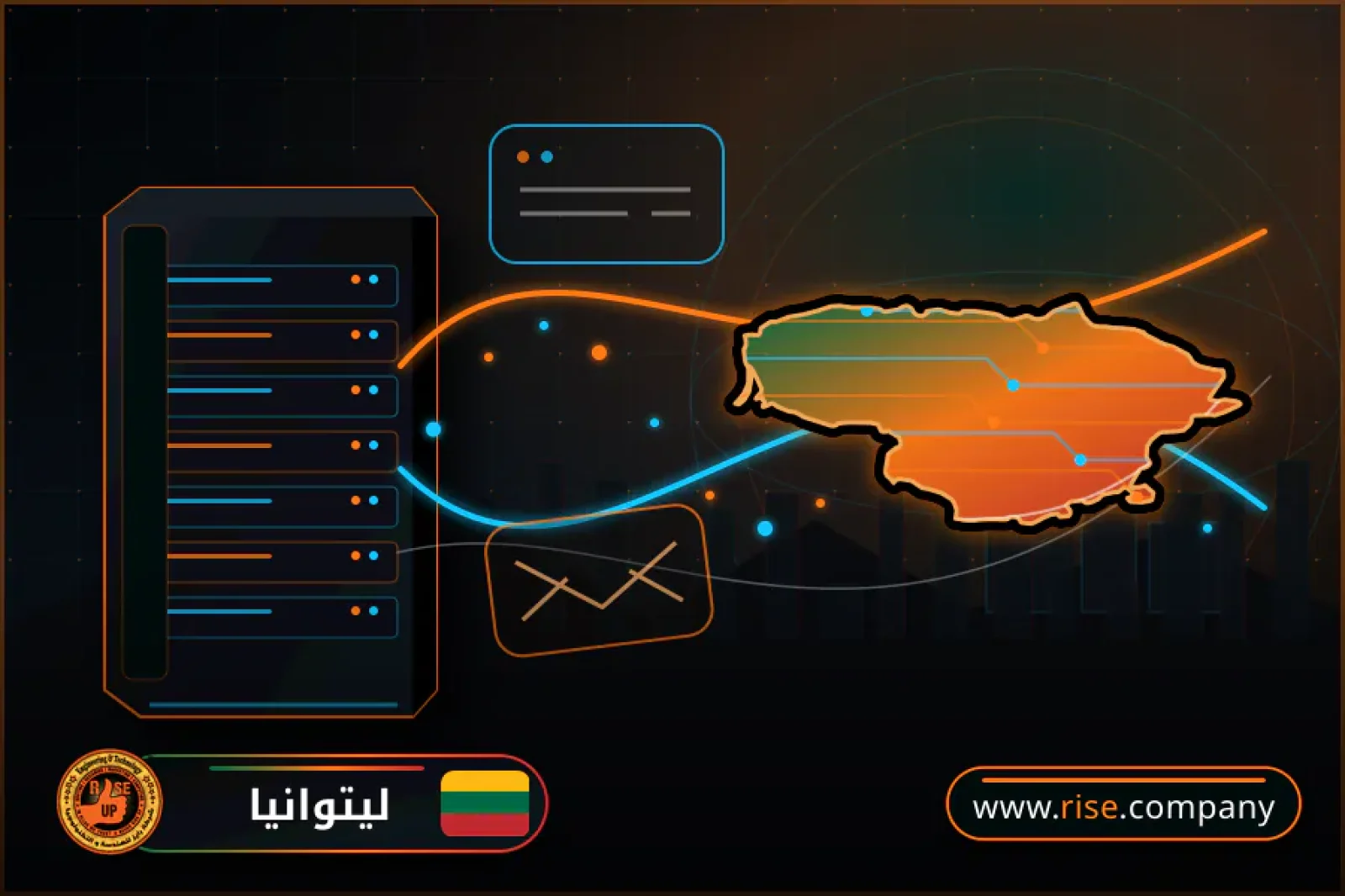 Business email, web hosting and website design in Lithuania