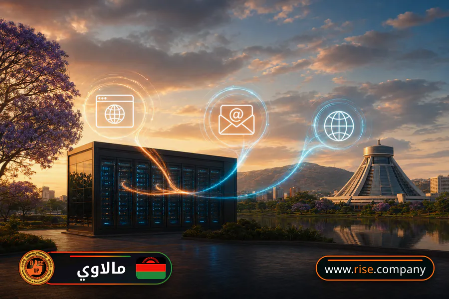 Business email, web hosting and website design in Malawi