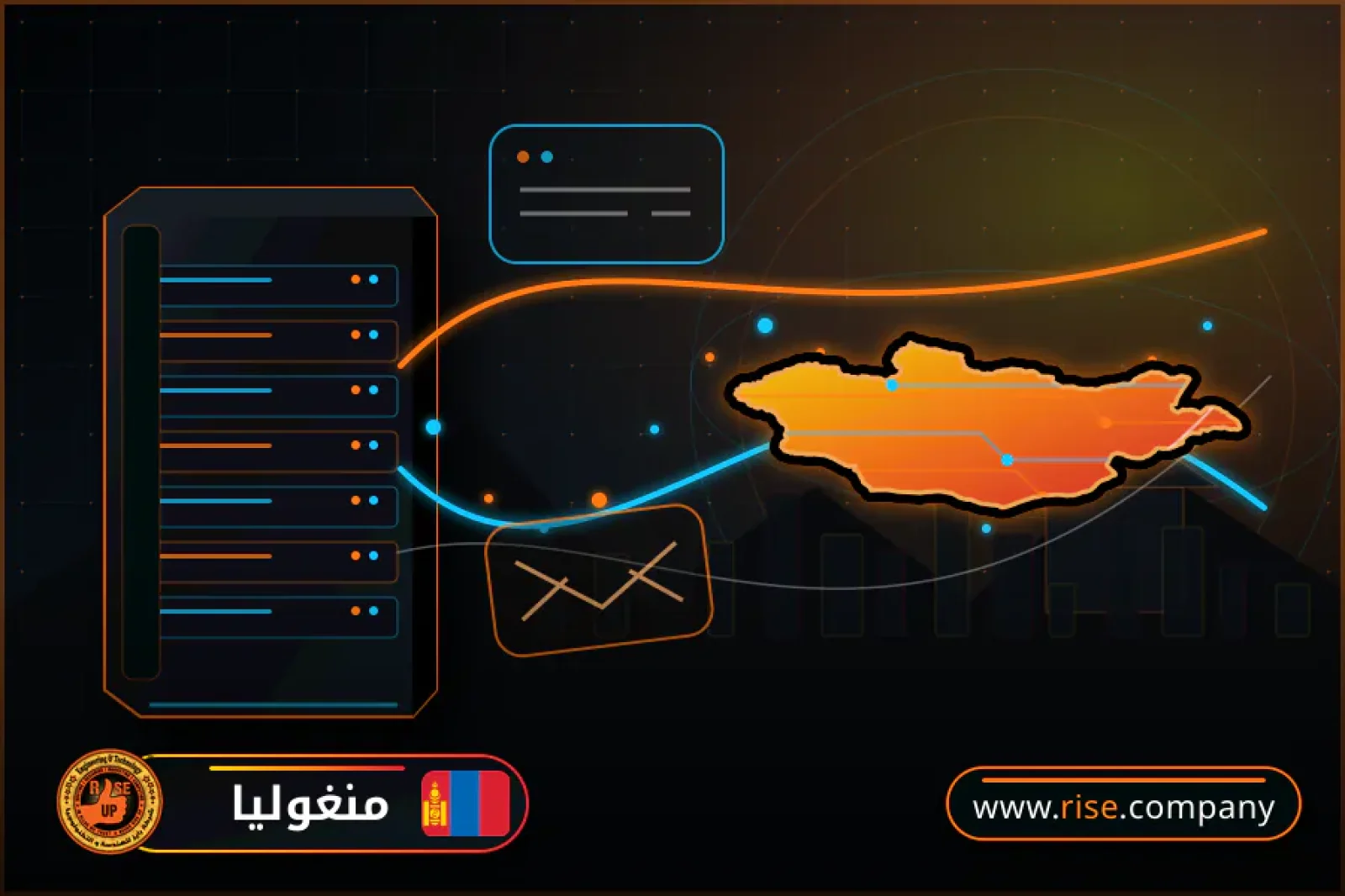 Business email, web hosting and website design in Mongolia