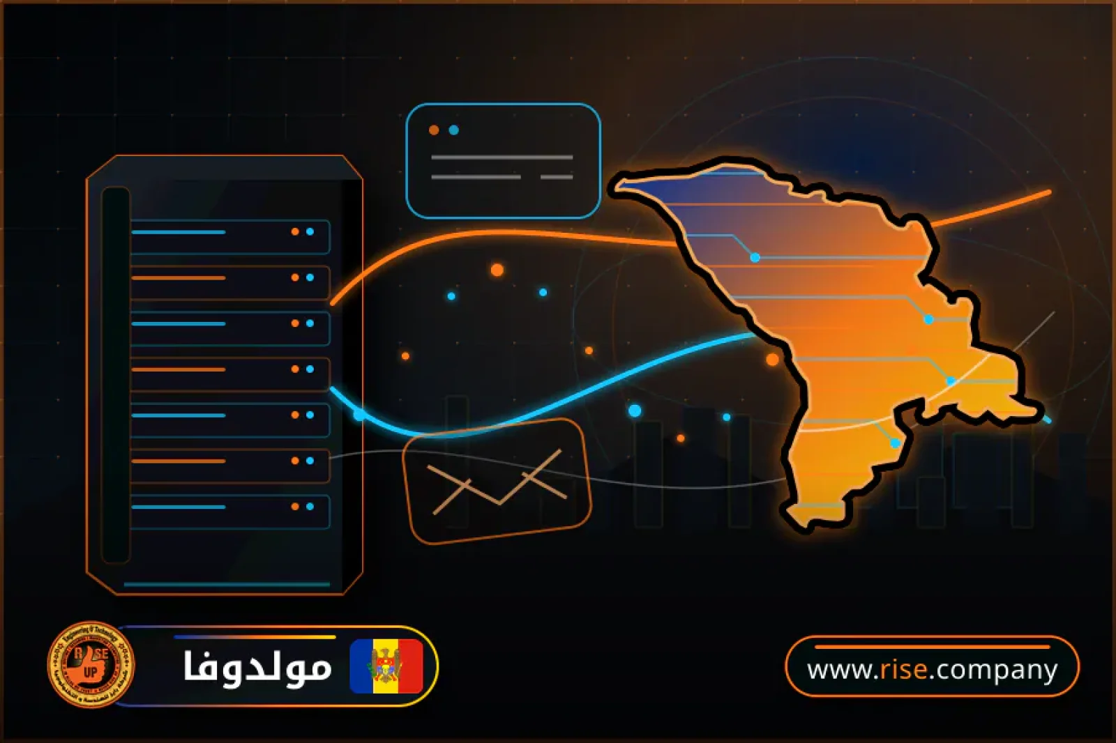 Business email, web hosting and website design in Moldova