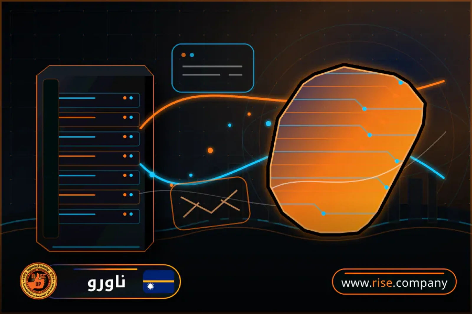 Business email, web hosting and website design in Nauru