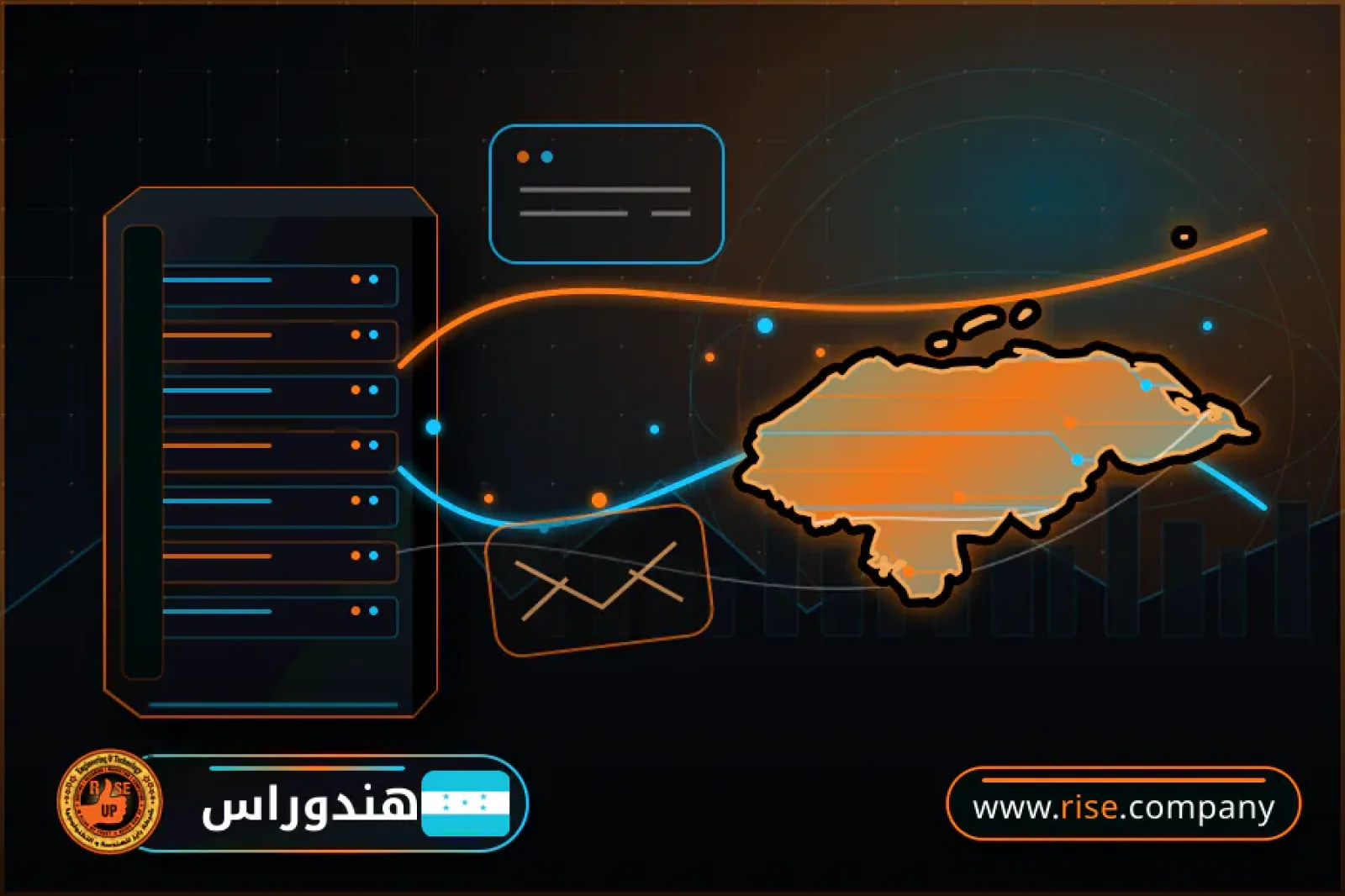 Business email, web hosting and website design in Honduras